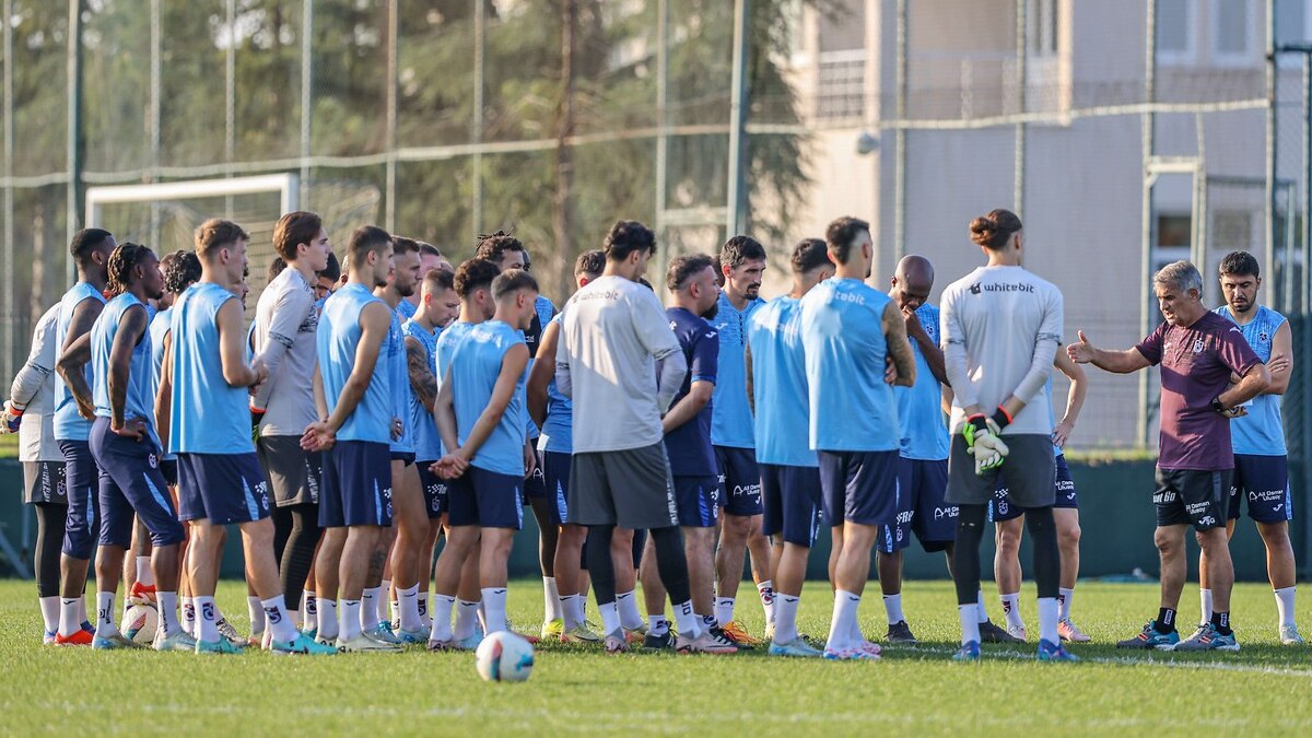 Trabzonspor’da Şenol Güneş’ten sert uyarı