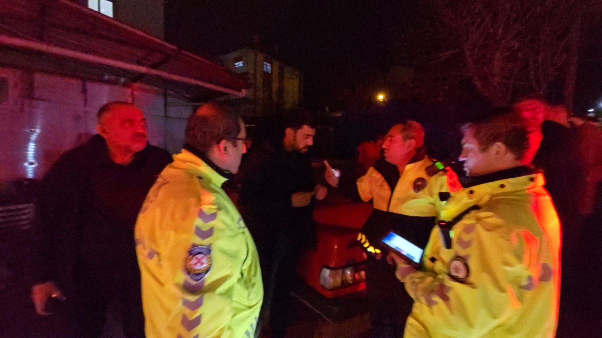 Karabük’te polisin alkollü sürücü ile mücaadelesi