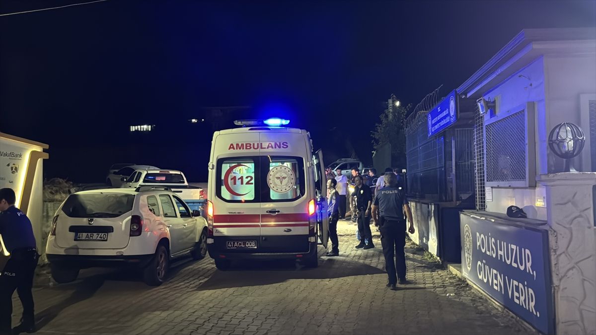 Kocaeli’de silahlı kavga: 2 kişi yaralandı